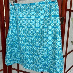 Skirt-short polyester & lined
